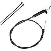 Diskary 104-8676 Brake Cable Fits Toro Recycler 22" Parts Lawn Mowe 20013 20017 20031 (104-8676 58")