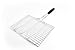 Fish Grilling Basket - Trout BBQ Grill Basket - Holds 4 Whole Fish - Stainless Steel With A Soft Grip