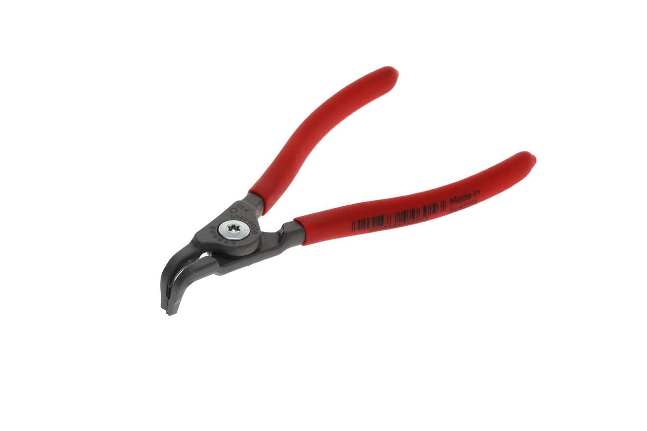GEDORE Circlip pliers for outer circlips, Internal opening spring, 90° angled, Tip dia. 0.9 mm, 8000 AE 01