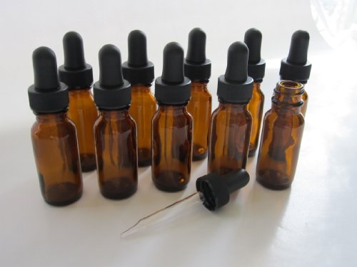 Amber Glass Bottle Dropper 15ml