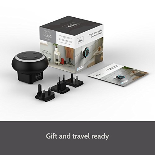 Ellipsis Smart Speaker, Plug-in Smart Speaker with Amazon Alexa, Smart Home Control Device