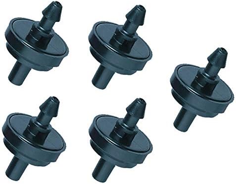 Raindrip PC4050B 1 GPH Pressure Compensating Drippers, 50 Per Bag (5_Pack)