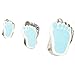 Foot Cookie Cutter for Baby Girl Boy Shower , Footprint, Party Favors Set of 3 (Foot)