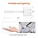 Headphone Adapter for iPhone Adapter 3.5mm Jack Charging Audio 2 in1 Jack Audio to 3.5mm Dongle Aux Splitter Converter Adaptor Cable Compatible with iPhone Xs Max XR X 8 7 Plus for iOS 10.3 or Higher