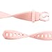 Vancle Bands Compatible with Fitbit Alta HR and Fitbit Alta, Newest Sport Wristbands with Secure Metal Buckle for Fitbit Alta HR/Fitbit Alta, Silver/Pink/Lavender, Small