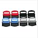 Dwindish Red 2 Pcs Smart Seatbelt Adjuster Clip Buckle Shoulder Relax Neck Comfort Supports