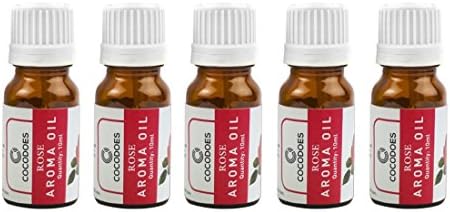 Cocodoes Rose Aroma Diffuser Oil Set of 5 (10ml)