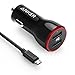 Anker 24W Dual USB Car Charger PowerDrive 2 + 3ft Micro USB to USB Cable Combo for Samsung Galaxy S6 / Edge / Plus, Note, HTC, Motorola, Nokia and More