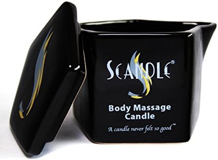 Scandle Candle Rejuvenate Blend Aromatherapy Body Candle 10 oz. Ceramic Canister