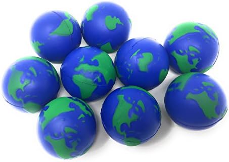 Sea View Treasures 20 Bulk Globe Stress Balls