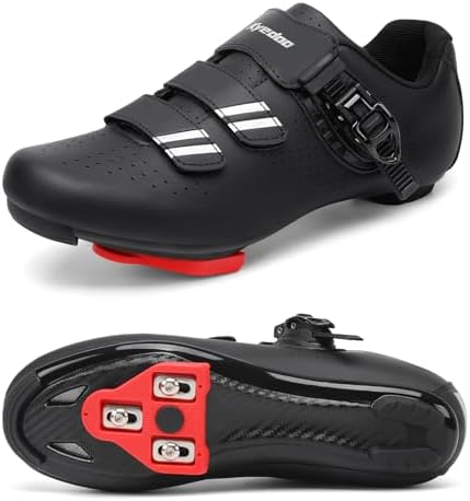 Amazon.com | KESCOO Mens Womens Cycling Shoes Compatible with