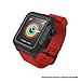 Apple Watch Case Silicone Band (24mm) by Catalyst - 42mm Apple iWatch Series 3, 2 & 1 and The 44mm Series 4[Stainless Steel Buckle, Soft Yet Resistant iWatch Wristbands/Strap], Red Hot