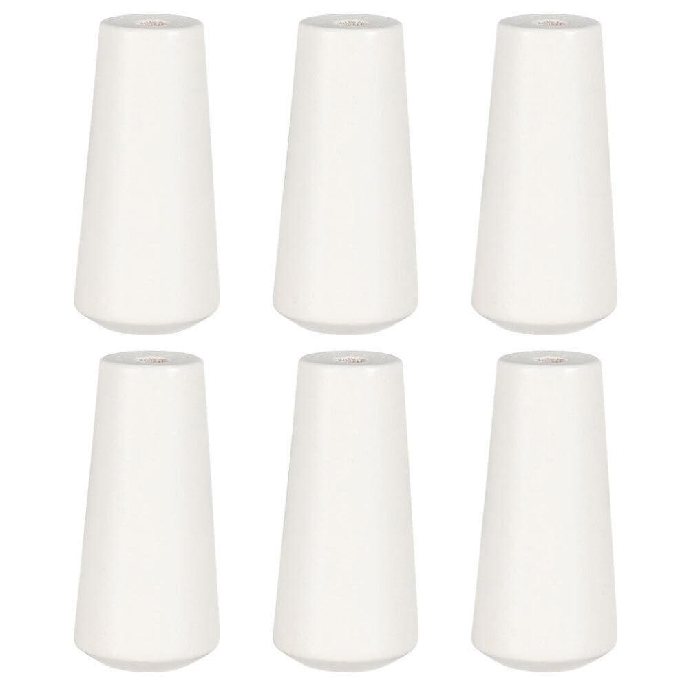 6pcs Wood Cord Tassels for Window Blinds White Cord Knobs Wooden Hanging Ball Pulls for Curtain Craft Blinds Shades Light Ceiling Fan