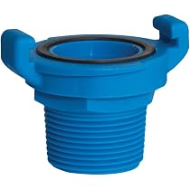 Watts AQLCM114 Anka Male NPT Quick Lock Coupling, Blue Fitting ...