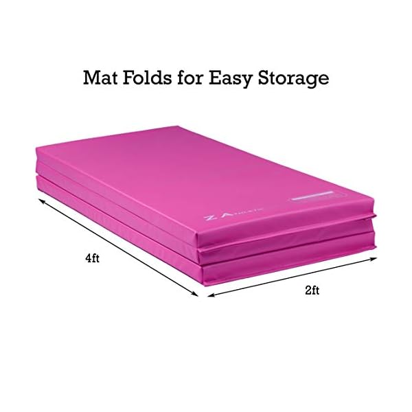 Z ATHLETIC Kip Bar and Gymnastics Mat (Multiple Sizes and Colors