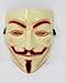 Neon Nightlife Men's Light Up V for Vendetta, Guy Fawkes Mask, One Size, Red