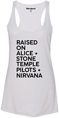 Think Apparel Alice+ Stone Temple Pilots+ Nirvana, Women's Racerback Tank