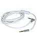 Solo Replacement 3.5mm Audio Cable Cord Wire with in-line Remote Microphone for Beats by Dr Dre Headphones Solo/Studio/Pro/Detox/Wireless/Mixr/Executive/Pill Suppot iOS System (White)thumb 1