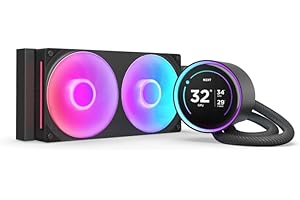 NZXT Kraken Elite 240 RGB 2024 - AIO CPU Liquid Cooler - 240mm Radiator - F240 RGB Core Fan - Customizable 2.72" IPS LCD - NZ