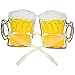 LUOEM Fancy Beer Mug Eyeglasses Carnival Party Supplies for Dress Accessory