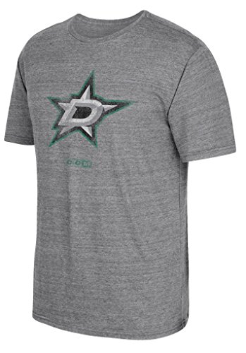 Dallas Stars CCM "Bigger Logo" Distressed Premium Tri-Blend T-Shirt