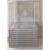 10 STANDARD Clear Double CD Jewel Case