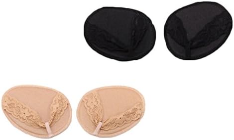 Bohonan 2 Pair Forefoot Insoles Damping Soft Ladies Forefoot Invisible High Heeled Shoes/Slip Resistant Half Yard Pads Hot Selling Gel Forefoot Insoles (Herringbone)