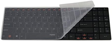 Waterproof Dustproof Transparent Silicone Keyboard Cover Protector guard for RAPOO E9060 9060 E9070 9160