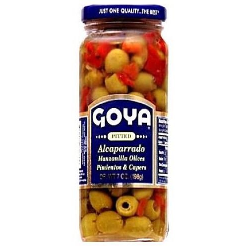 Goya manzanilla olives, pimentos, & capers (041331014656)