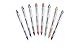 uni-ball 67180PP Vision Elite Rollerball Pens, Bold Point (0.8mm), Black, 4 Count