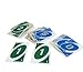 New UNO 108 PCS H2O Waterproof PVC Transparent Cystal Clear Family Playing Card