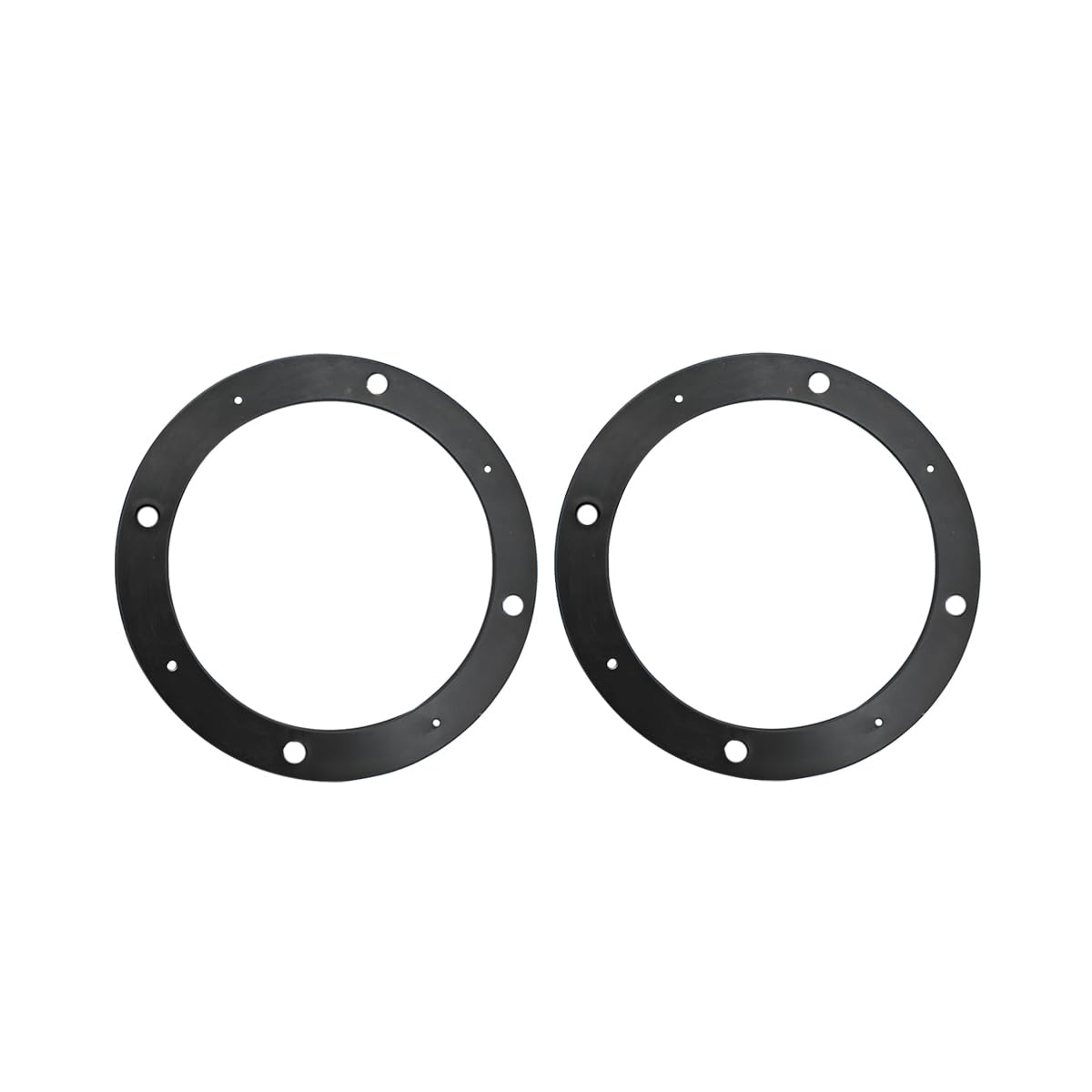 Photo 1 of zipelo Car Speaker Spacer, 2PCS 6.5'' Ring Mounting Bracket Vehicle Stereo Audio Adaptor, Round Depth Automotive Loudspeaker Gaskets Accessories, Universal for SUV, Sedan, Truck