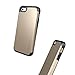 LUVVITT [Ultra Armor] Shock Absorbing Case Best Heavy Duty Dual Layer Tough Cover Designed for Apple iPhone SE Special Edition (2016 Only. NOT Compatible with 2020) - Gold