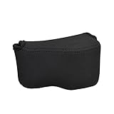 JJC Ultra-Light Neoprene Camera Case Pouch Bag for Sony A6500 A6400 A6300 A6000 A5100 A5000 NEX 5N + E 16-50mm Lens/DSC-RX1RII RX1R RX1 and Other Camera & Lens Below 4.7 x 2.9 x 3.4(W x H x D)