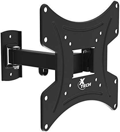 TV Wall Mount for 23" to 42" LED LCD Plasma Flat Screen, Full Motion Swivel 180 Degrees, Up to 44Lbs, VESA Max 200x200mm, Tilt 20 Degree for Samsung, LG, Sony, Panasonic, Vizio & More