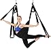 Gpeng Aerial Flying Yoga Hammock Set - Yoga Swing / Inversion / Sling Hammock with 2 Daisy Chain Adjustable Straps + All Installation Hardward + Installation Guide