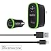 Belkin Apple Certified Charging Kit with Lightning to USB ChargeSync Cable (2.1 Amp / 10 Watt per Port)