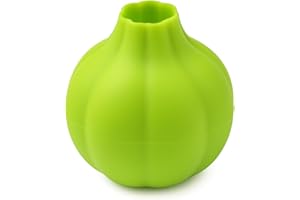 Garlic Peeler Silicone Tube – Cute Garlic-Shaped, Food-Grade, BPA-Free, Easy Peel Garlic Skin Remover, Dishwasher Safe Kitche