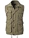 H2H Men's Active Wear Outdoor Vests Work Safari Fishing Travel Utility Summer Vest