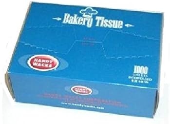 Handy Wax T-8, 8x10.75-Inch Bakery Tissues, Waxed Paper Sheets, Wax Wrap Deli Food Catering Paper Sheets (1)