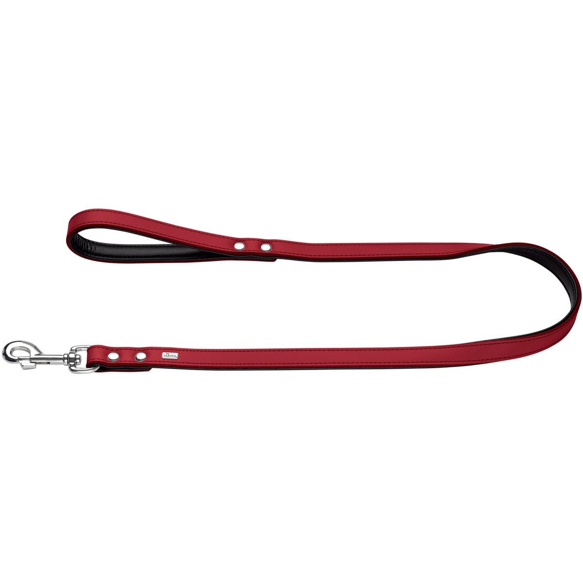 Hunter Basic Dog Lead, Medium, Red
