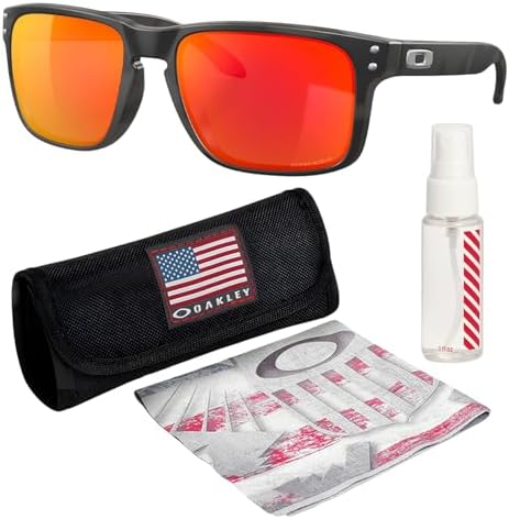 Amazon.com: Oakley Holbrook Sunglasses Polished Black with Prizm