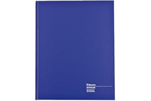Blueline Columnar Book, Perfect Binding, 20 Columns with Description, 80 Pages, 12-1/4" x 9-7/8", Blue (A1740.20)