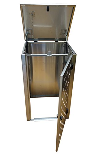 Mülltonnenbox Modell Eleganza für eine 120 Liter Tonne – Bild 3