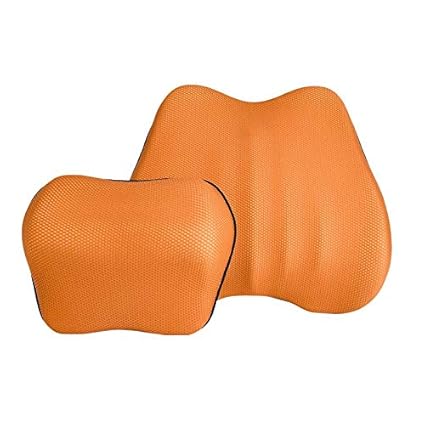 Qiuxiangshan Pillow Car Seat Headrest Cushion Set Car Seat