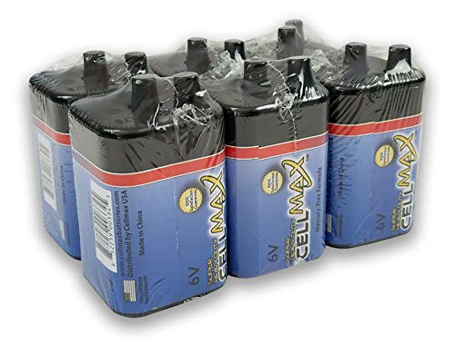 CellMax, 6 Volt Super Heavy Duty, Laternenbatterie – 6 Stück