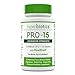 PRO-15 Advanced Strength Probiotics: 3X The CFU Count with Kiwi Extract - 15 Strains - 30 Once Daily Tablets - 15x More Effective Than Capsules with Patented Delivery Technology primary