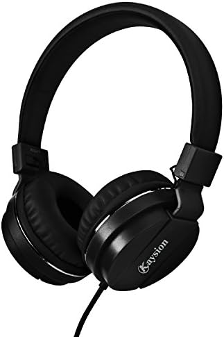 Noise Isolation Lightweight Foldable Headphone High Performance Stereo Headsets, Over Ear Headphones with Microphone and Volume Control, Comfortable, Durable and Stylish Construction Earphones