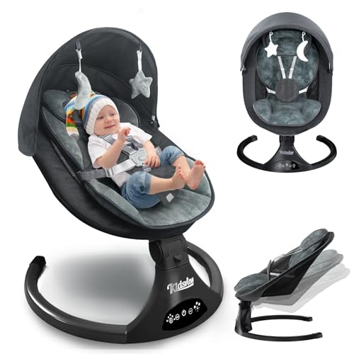 Baby Swing for Infants,Portable Baby Swing,Electric Bluetooth Baby
