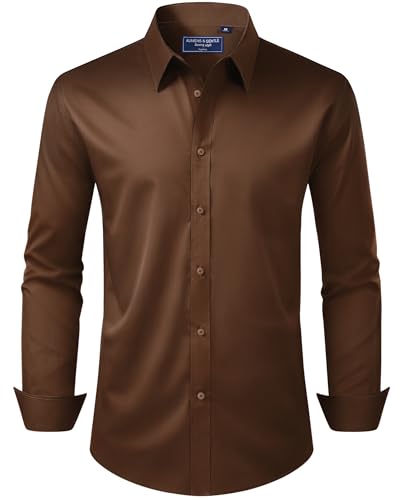 Alimens & Gentle Men's Dress Shirt Regular